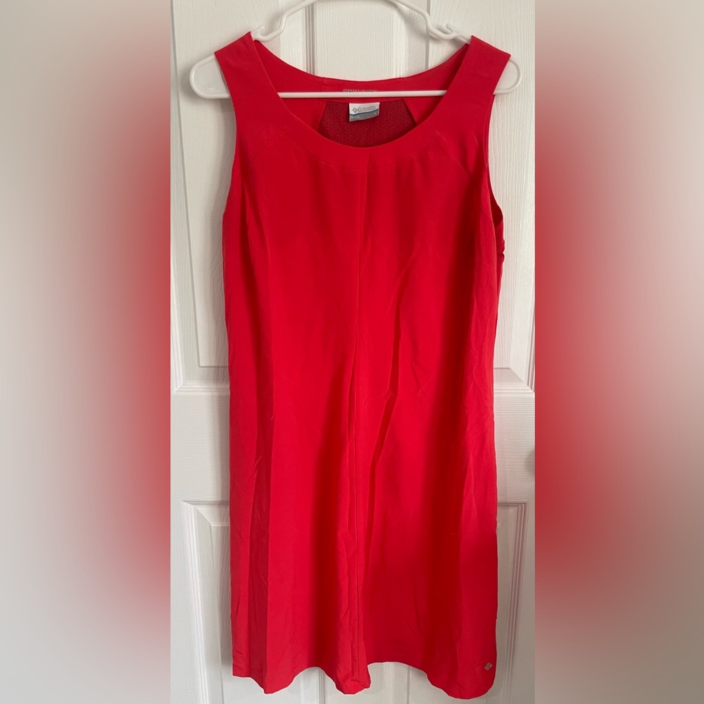 Columbia Omniwick dress. Coral colored, size Large.